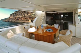 KENTAVROS II  -  Aft Deck